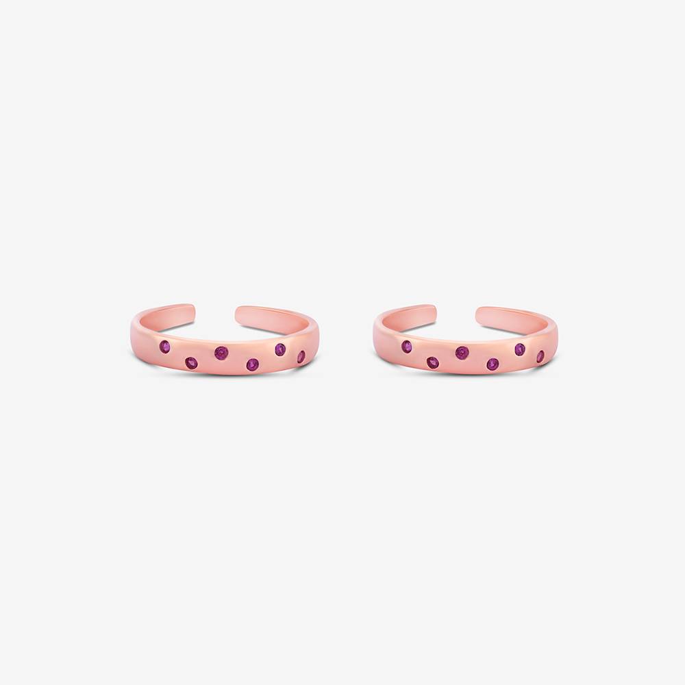 Rosã© Droplets Toe Ring : AGTR657