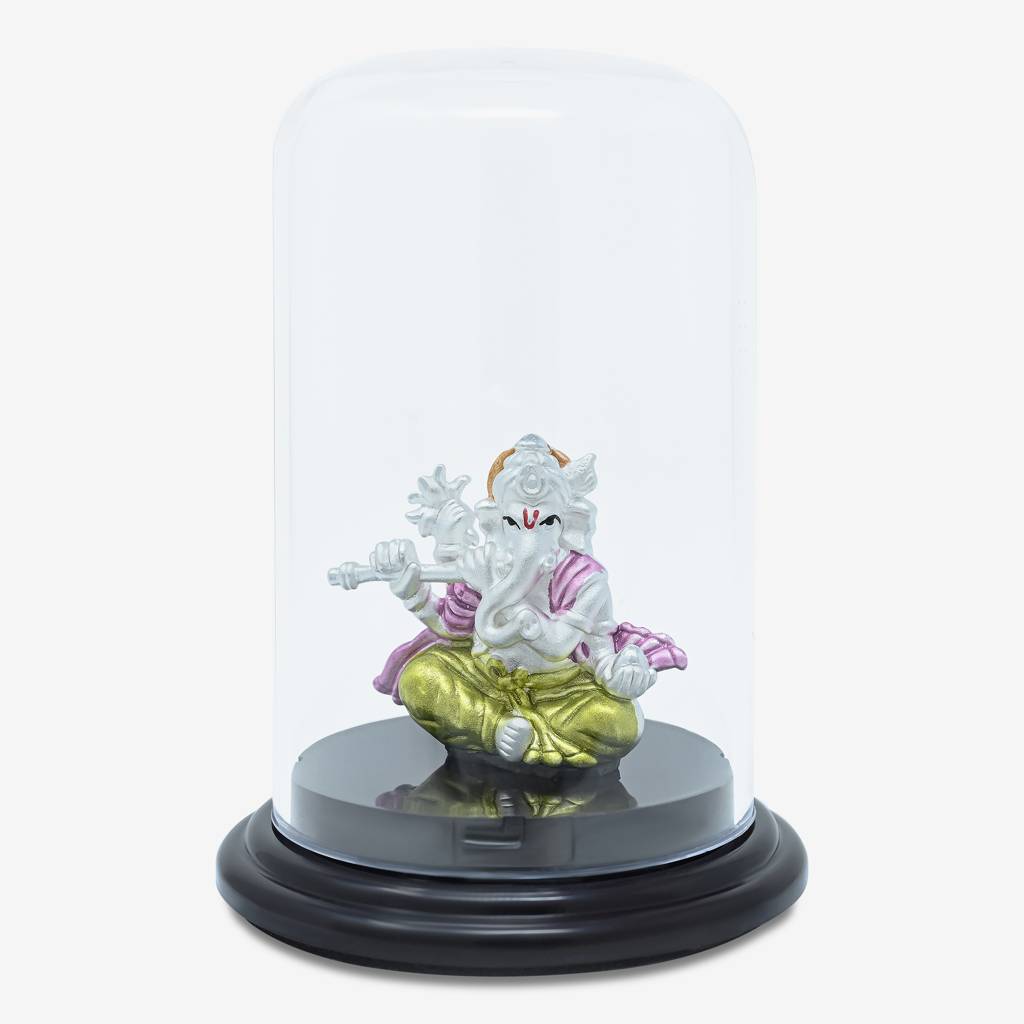 Touch925 999 Silver Ganapati Deva Radiance Idol : AHI34