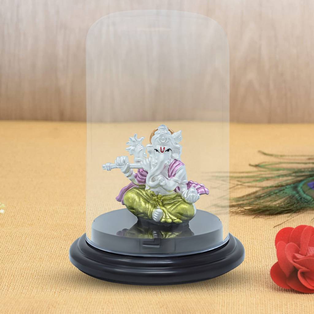 Touch925 999 Silver Ganapati Deva Radiance Idol : AHI34