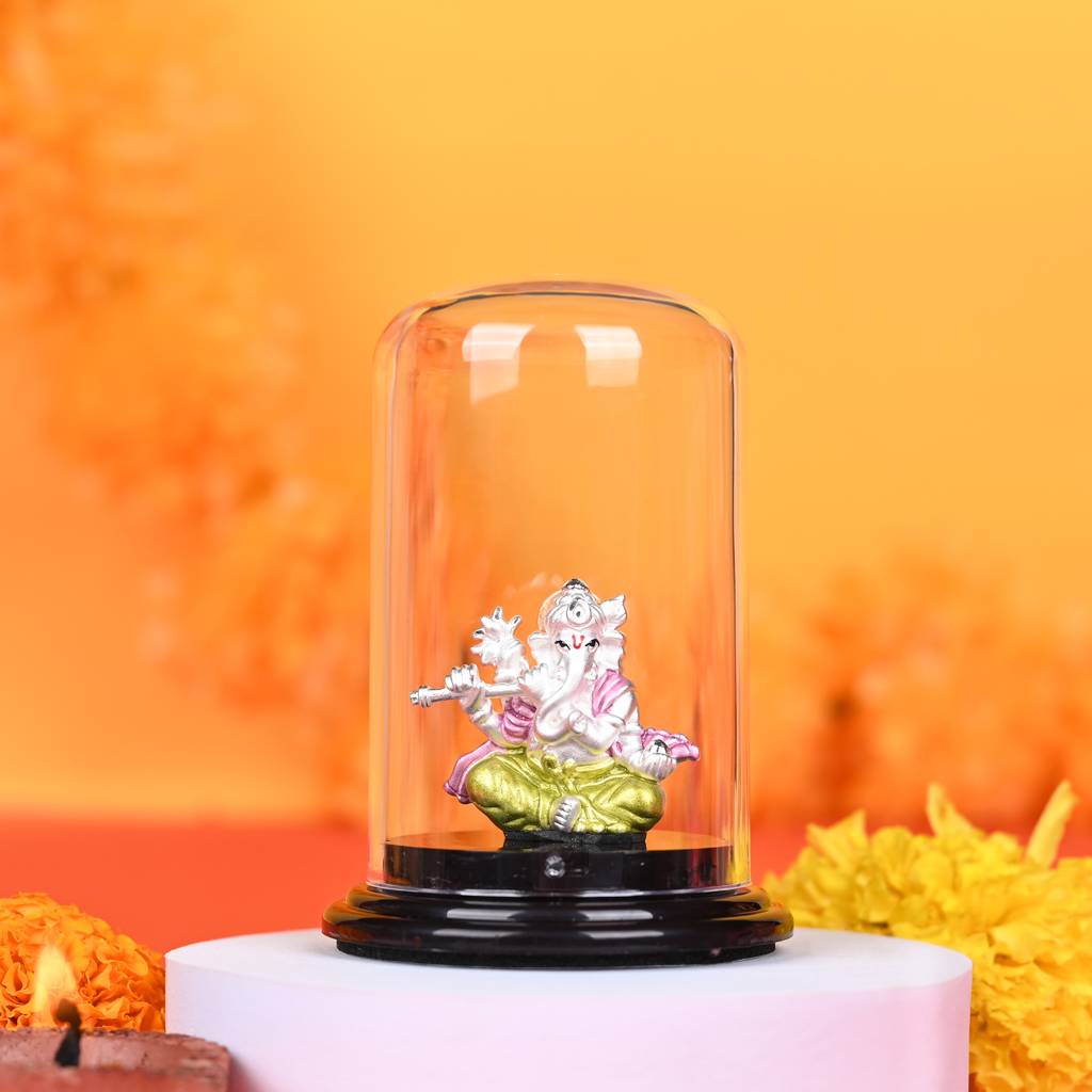 Touch925 999 Silver Ganapati Deva Radiance Idol : AHI34