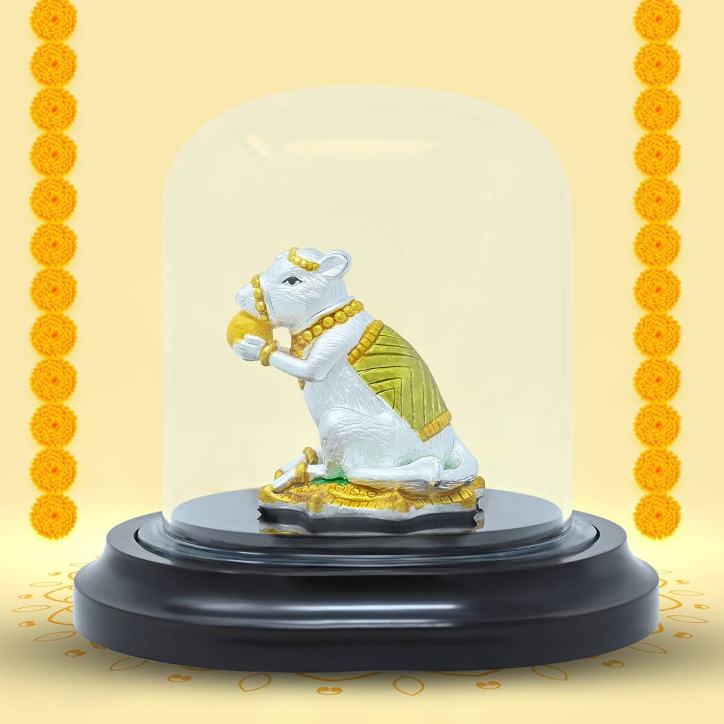 Touch925 999 Silver Mushka Blessing Idol : AI1