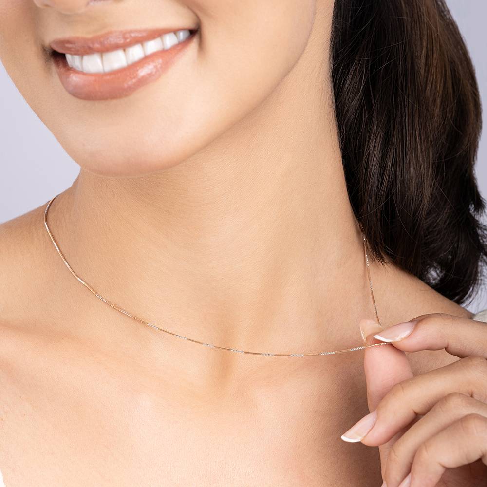 Dual-Tone Sleek Chain : AILC220