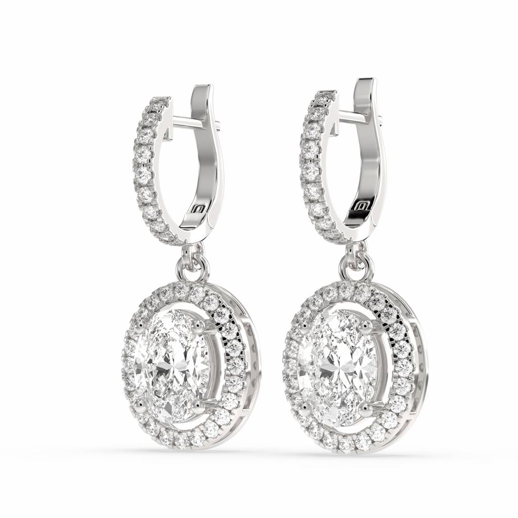 Bahir Oval Drop Earring : SFJ0524ER-003