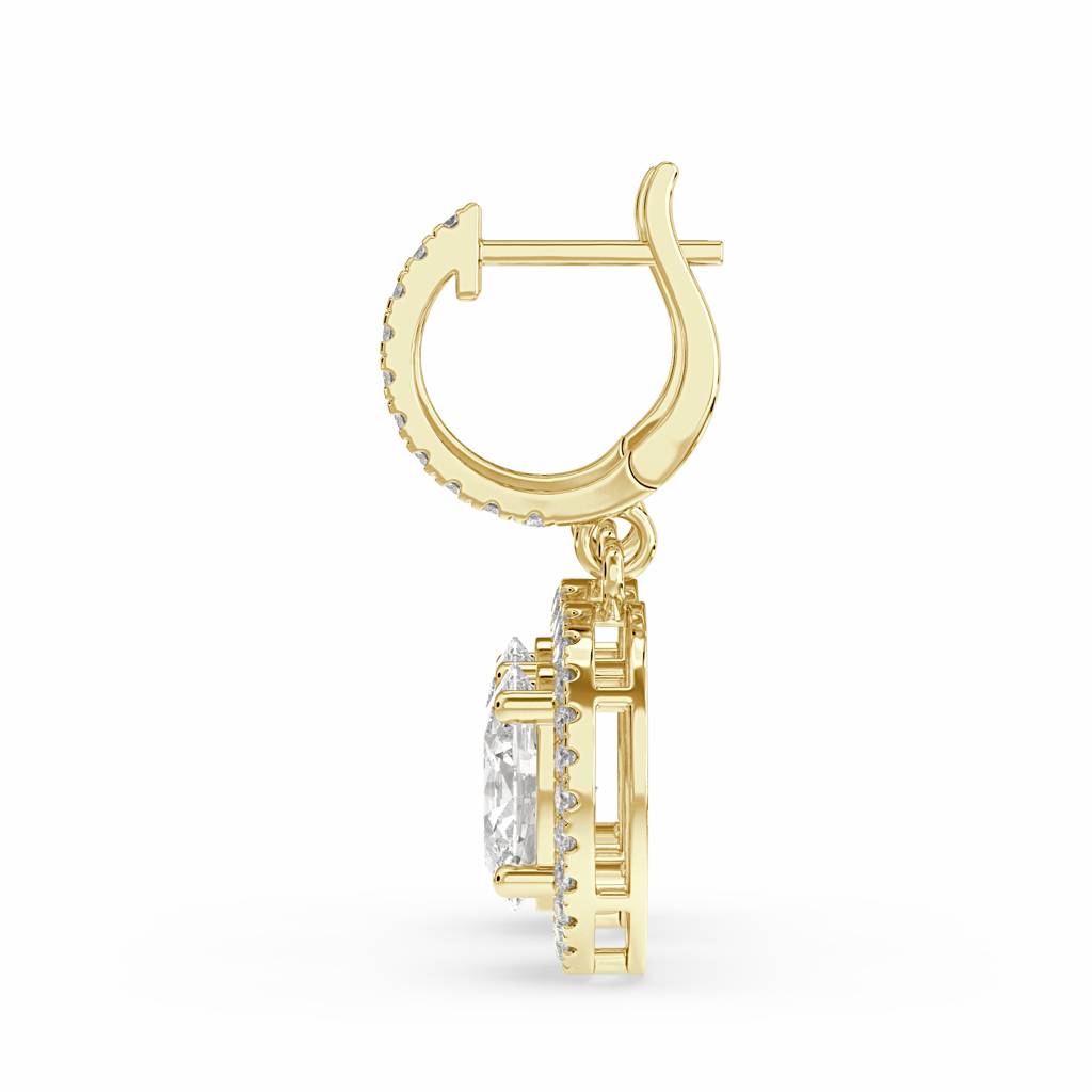 Bahir Oval Drop Earring : SFJ0524ER-003