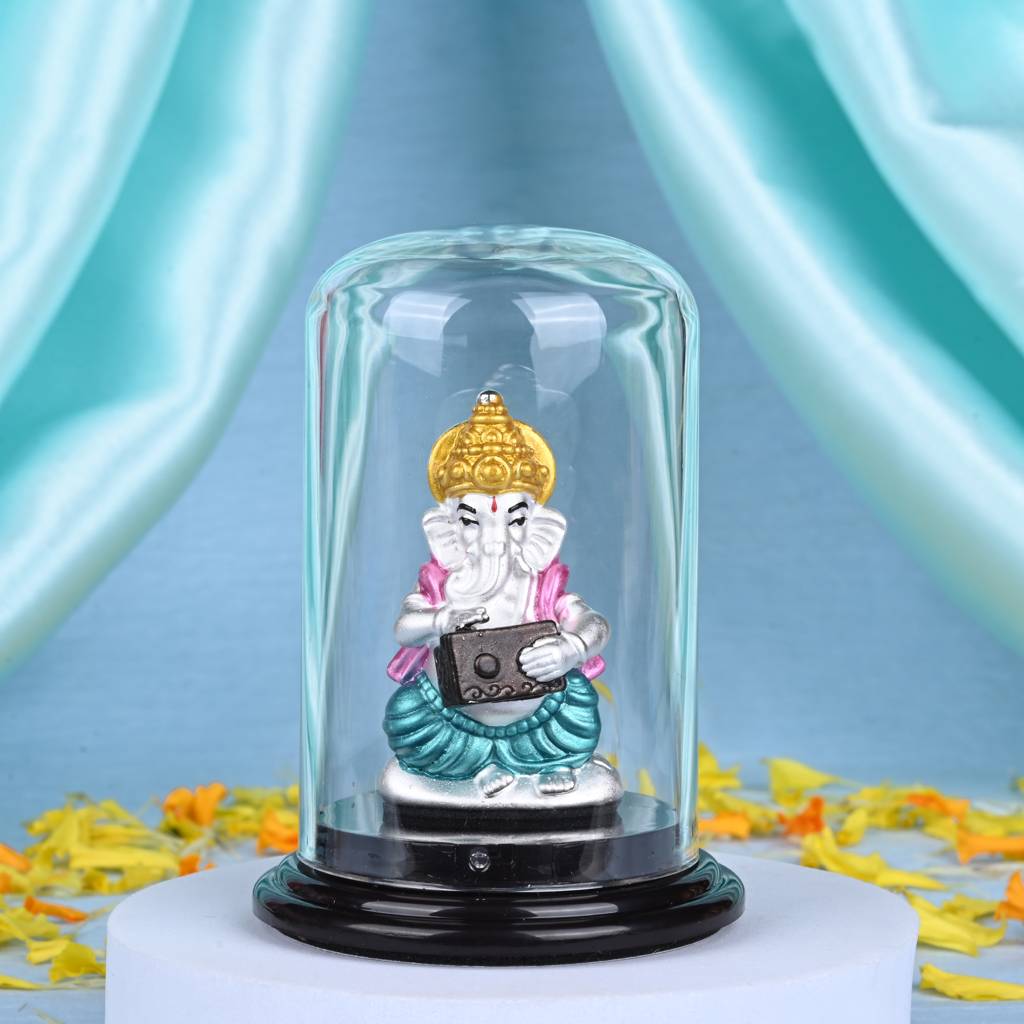 Touch925 999 Silver Bhalchandra Aura Idol : AJI36