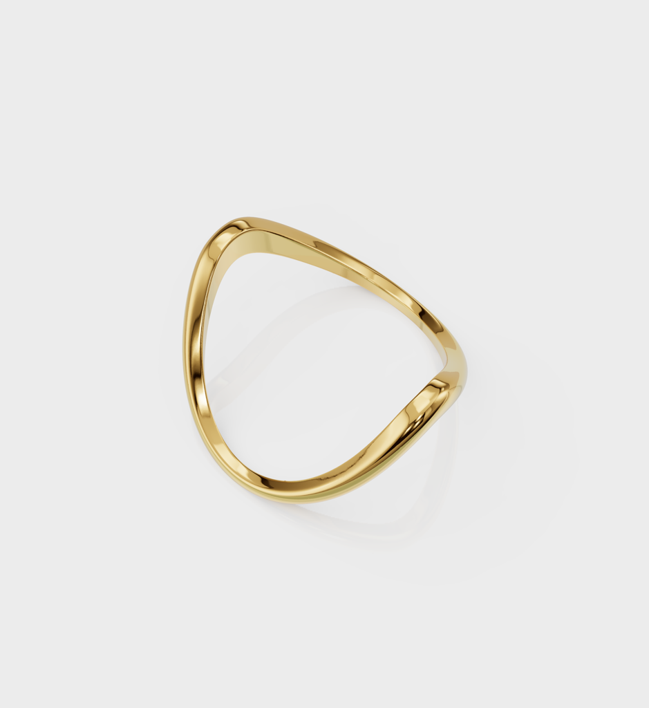 V Shaped Ring : AJJSS0070