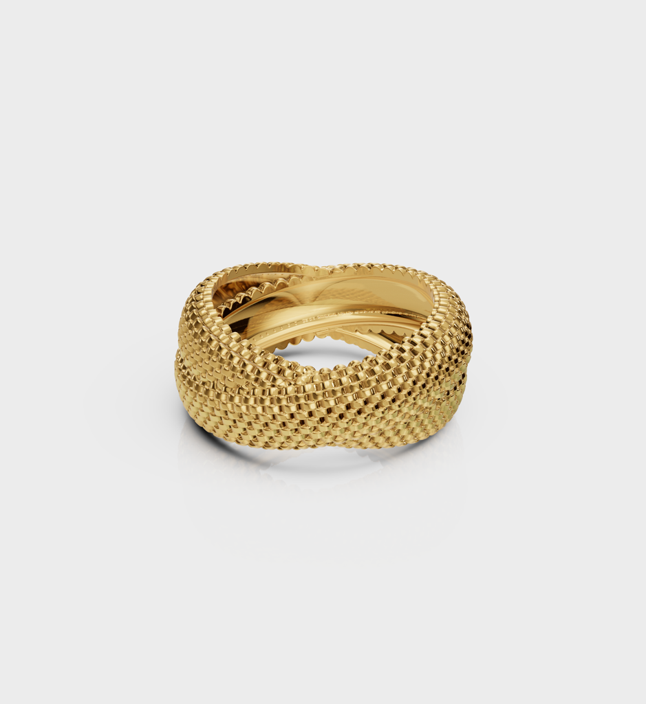 Twirl Snake Ring : AJJSS0083