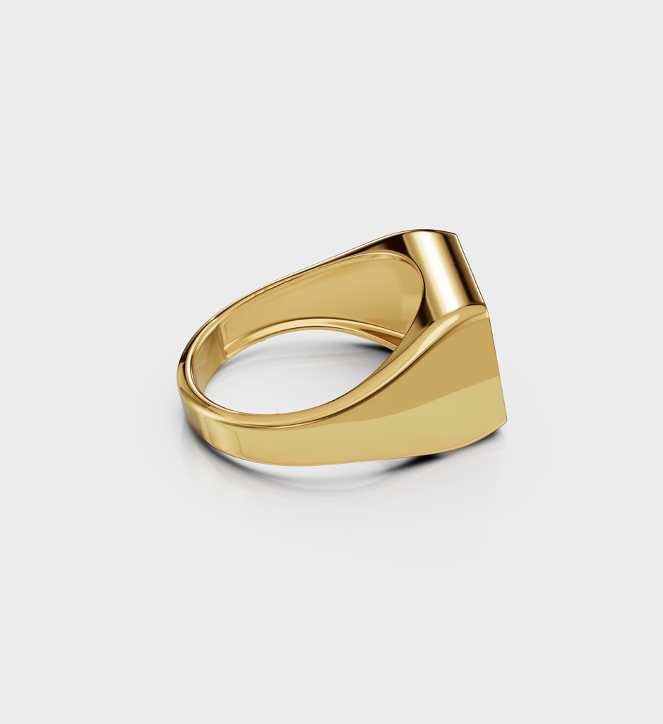 Square Signet Ring : AJJSS0087