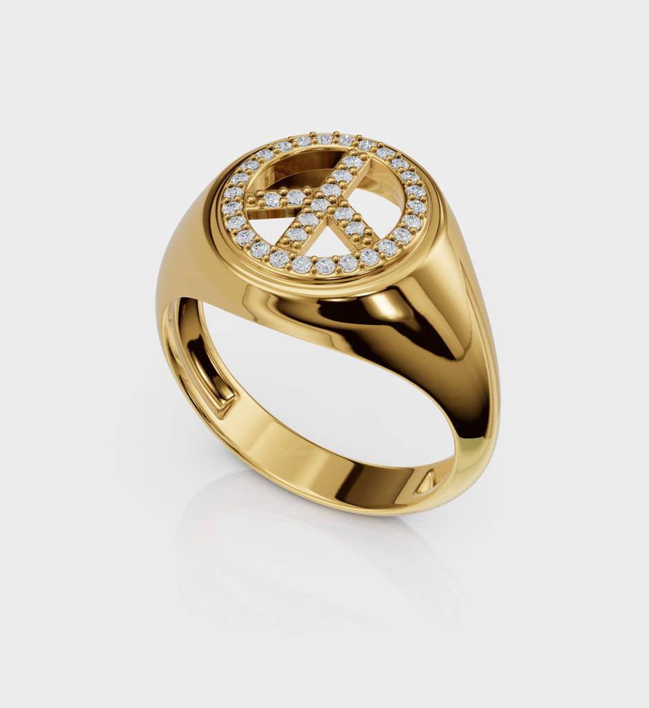 Peace Ring : AJJSS0092