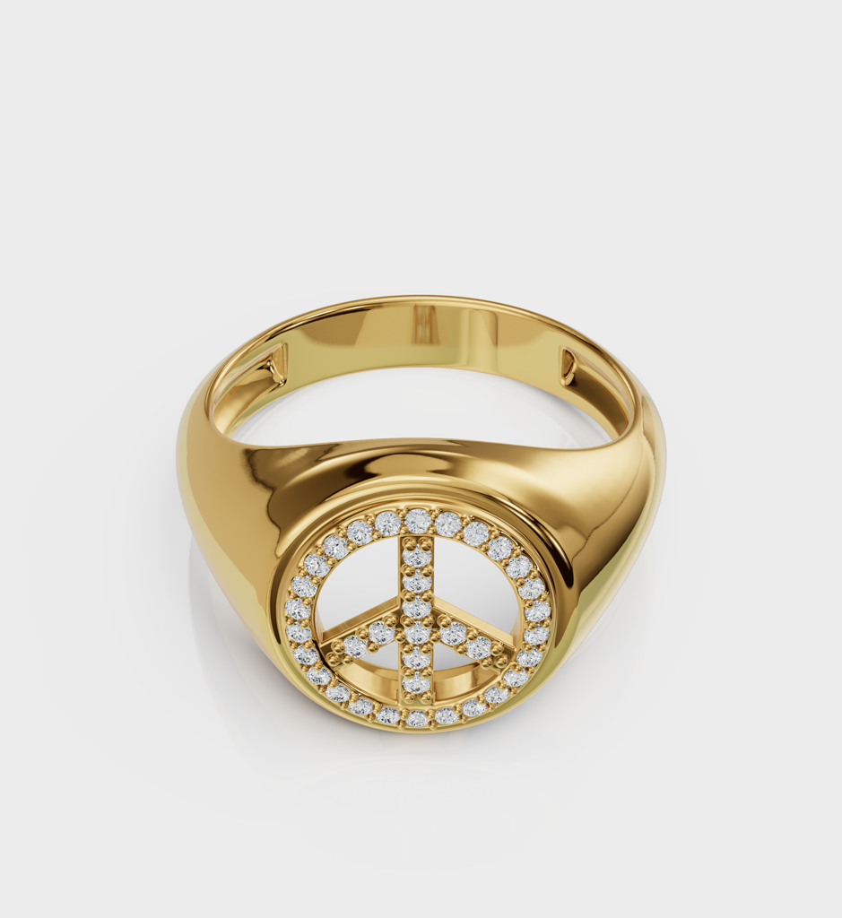 Peace Ring : AJJSS0092