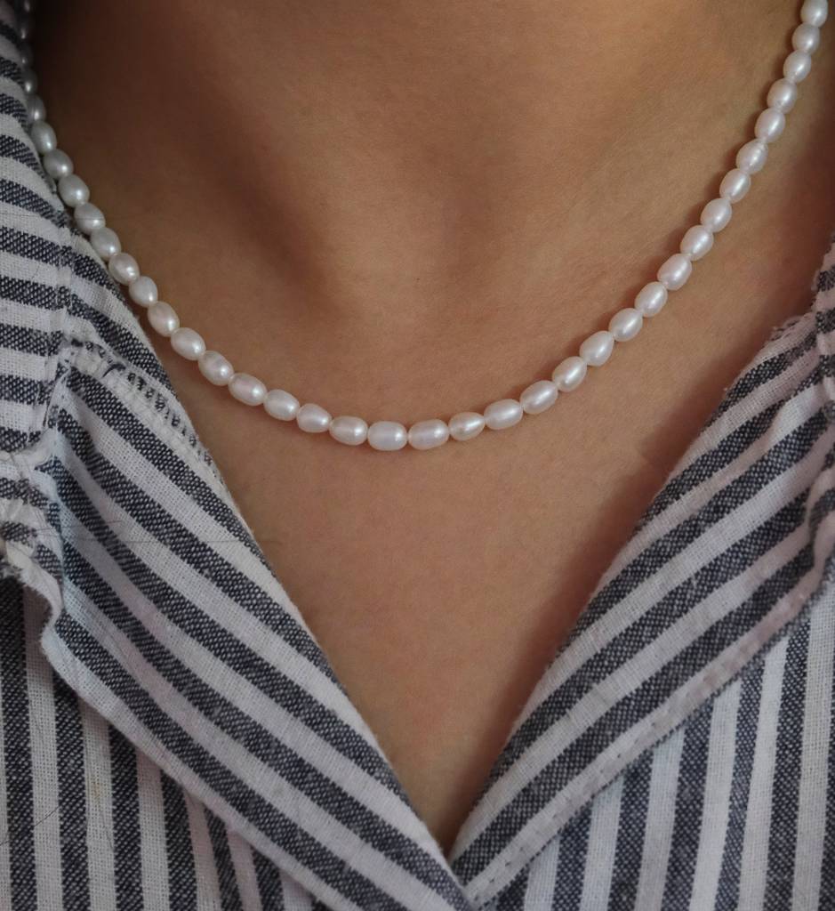 String Of Pearl'S Necklace : AJJSS0182