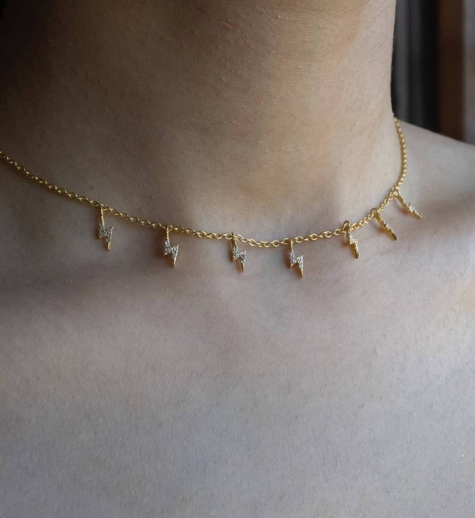 Thunder Stroke Necklace : AJJSS0186