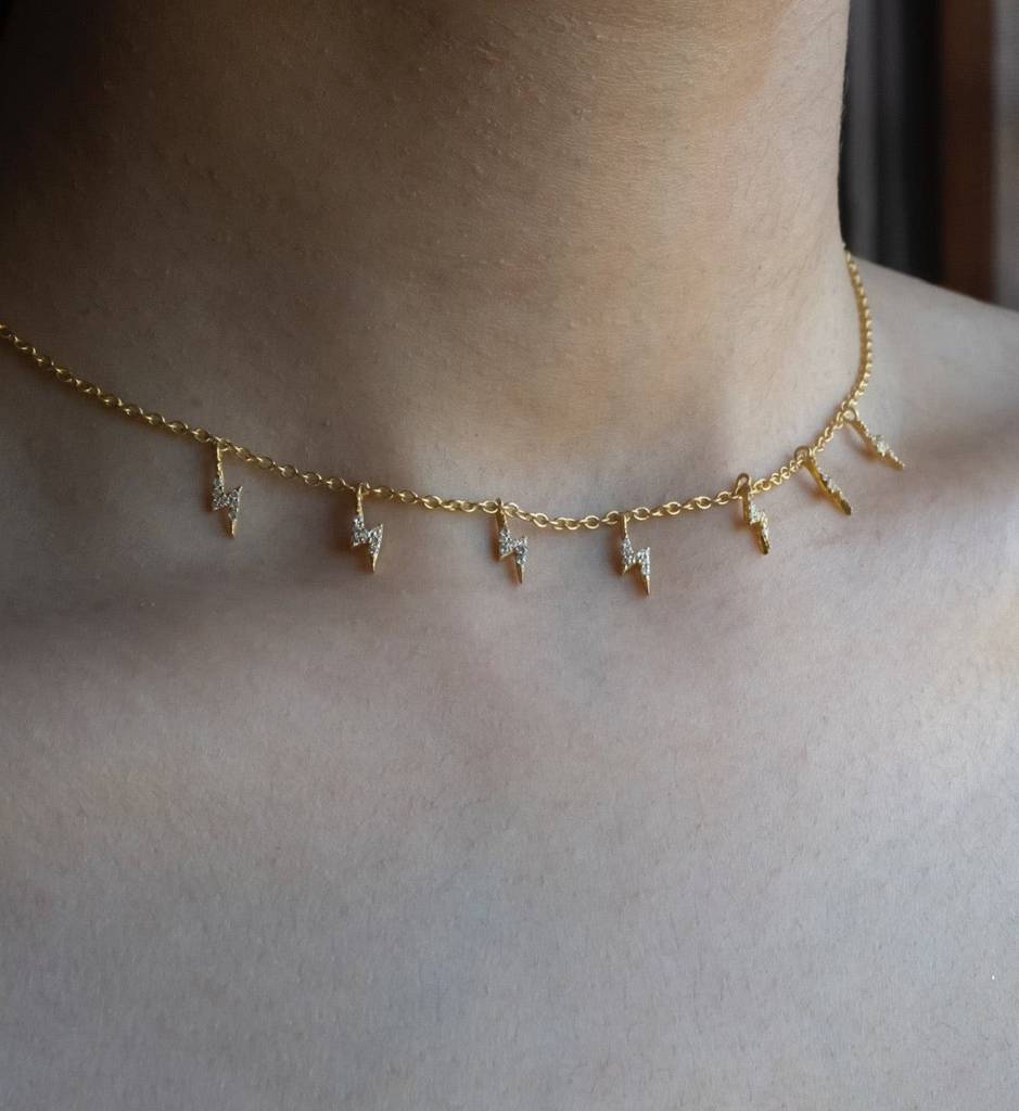Thunder Stroke Necklace : AJJSS0186