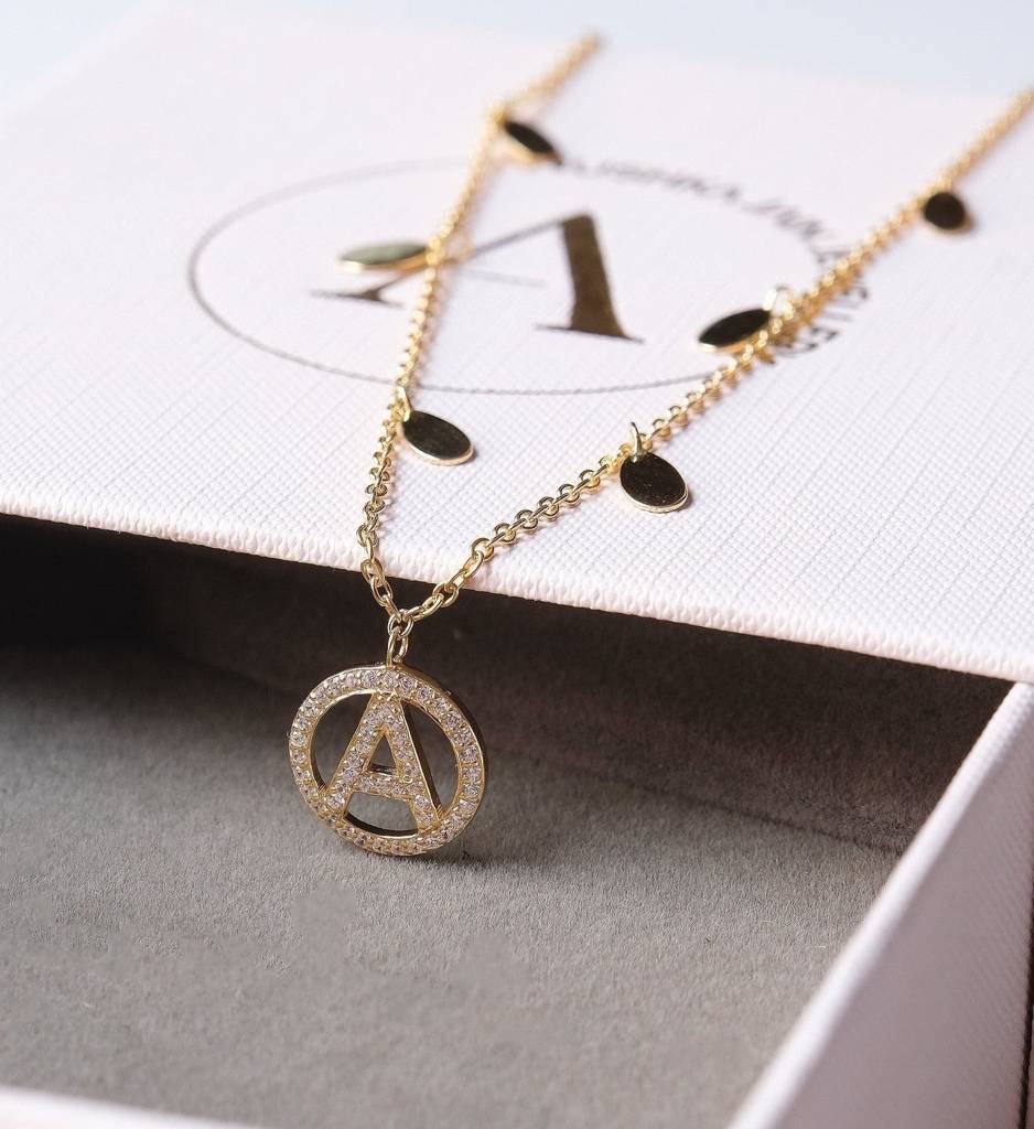 Initial Fame Necklace : AJJSS0193