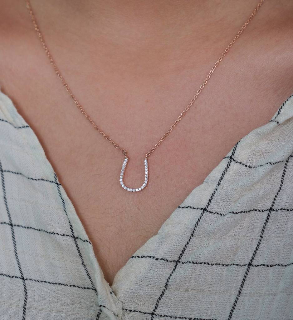 Horseshoe Necklace : AJJSS0199