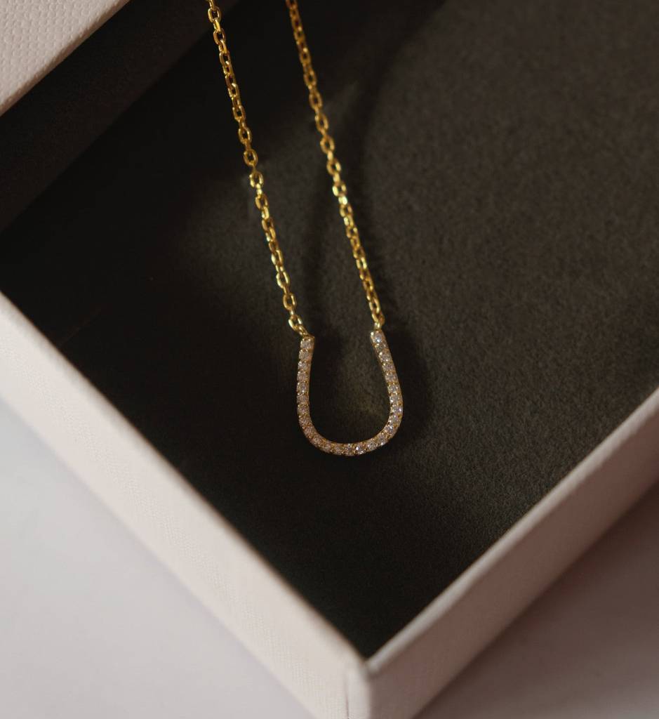 Horseshoe Necklace : AJJSS0199