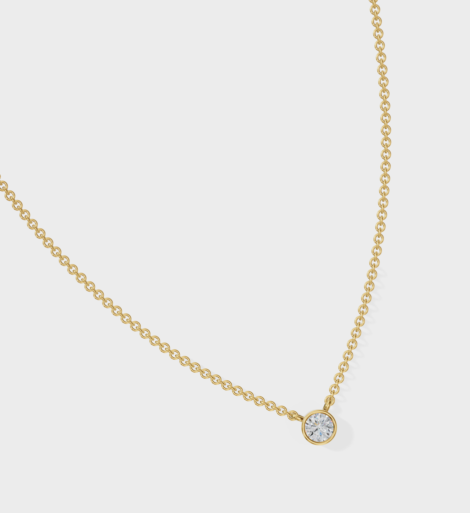 Solo Diamond Necklace : AJJSS0246