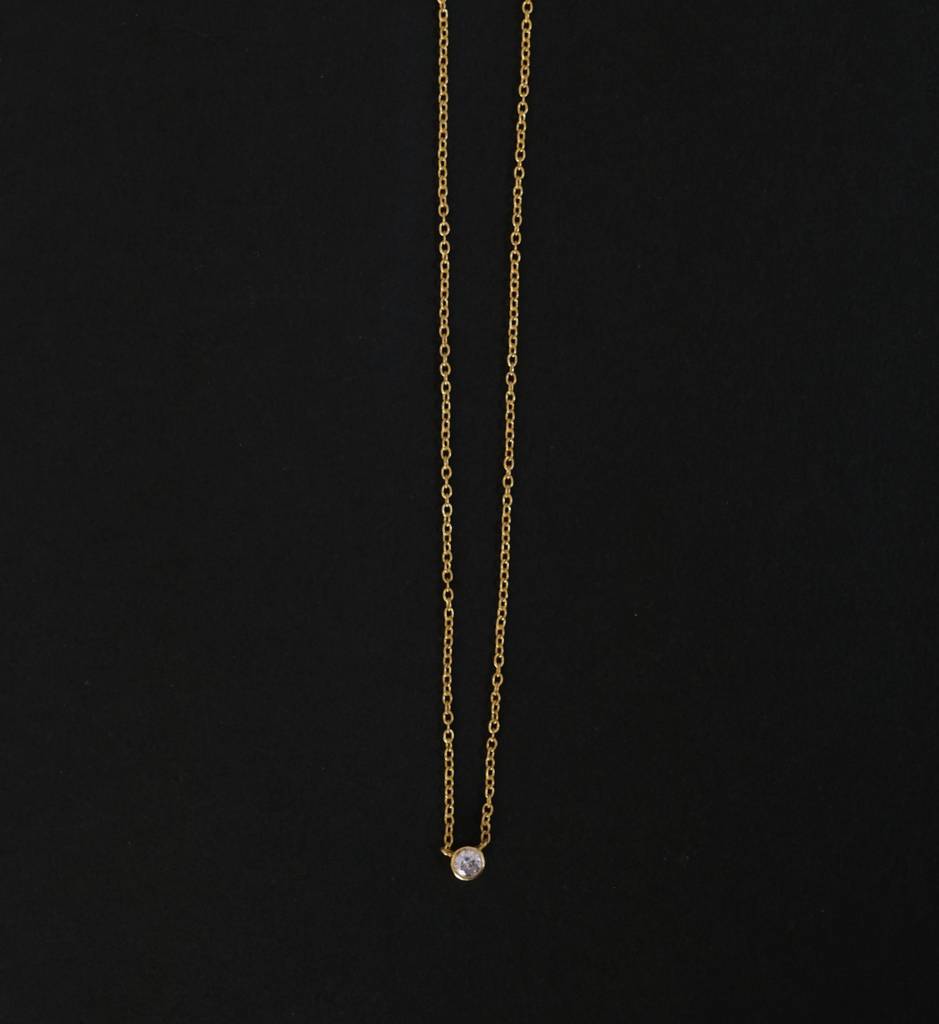 Solo Diamond Necklace : AJJSS0246