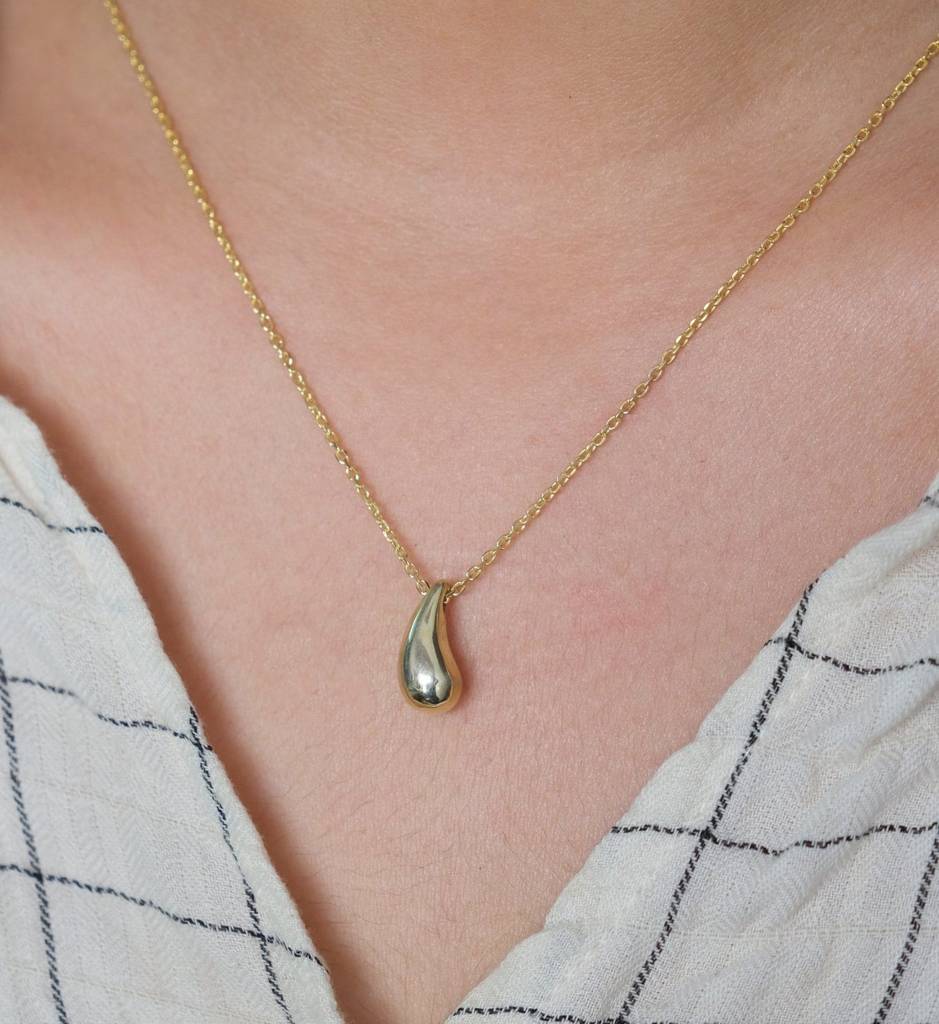 Tear Drop Necklace : AJJSS0251