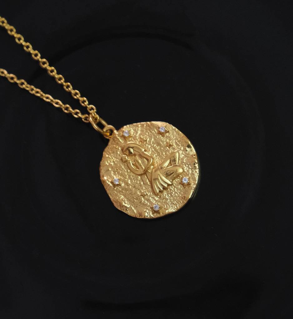 Virgo Zodiac Necklace : AJJSS0256