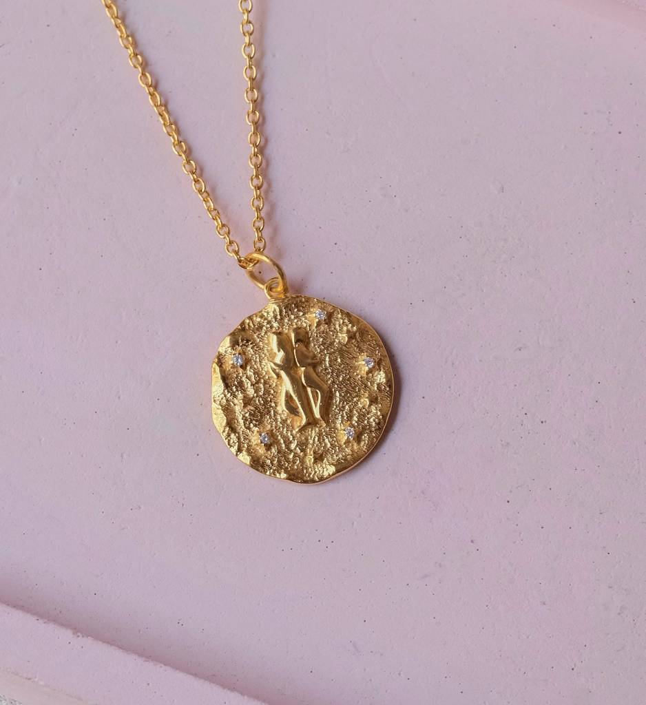 Gemini Zodiac Necklace : AJJSS0263