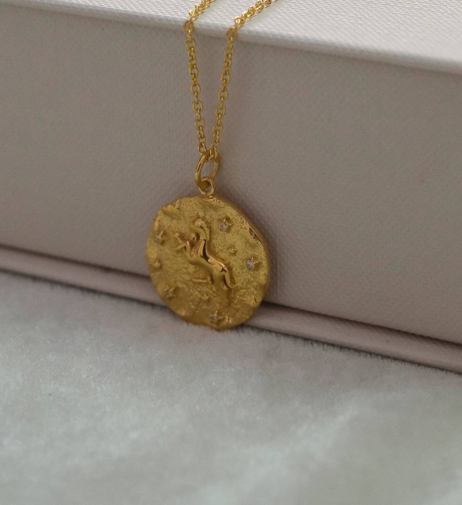 Aries Zodiac Necklace : AJJSS0266