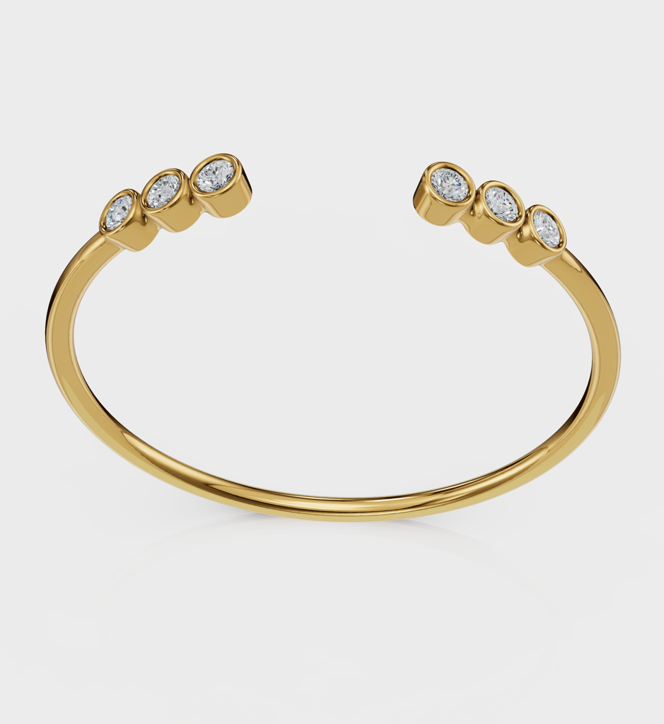 Tri Diamond Cuff : AJJSS0303