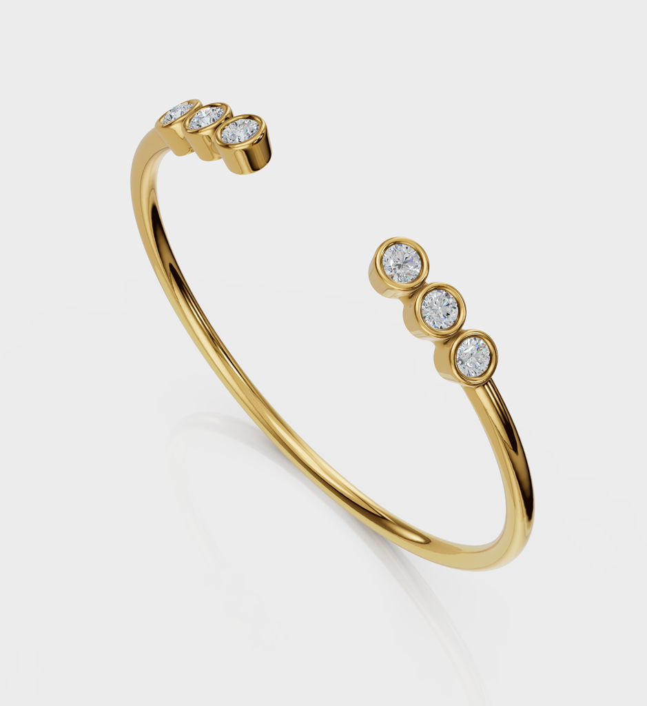 Tri Diamond Cuff : AJJSS0303