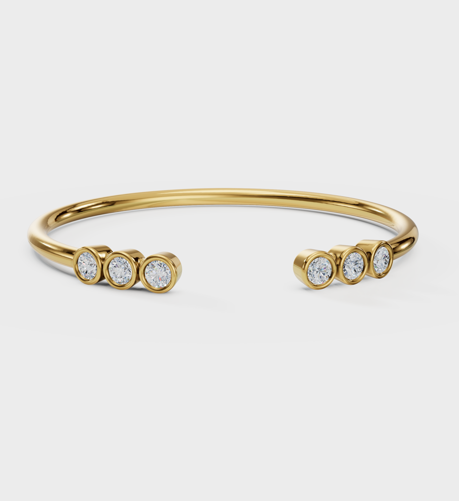 Tri Diamond Cuff : AJJSS0303