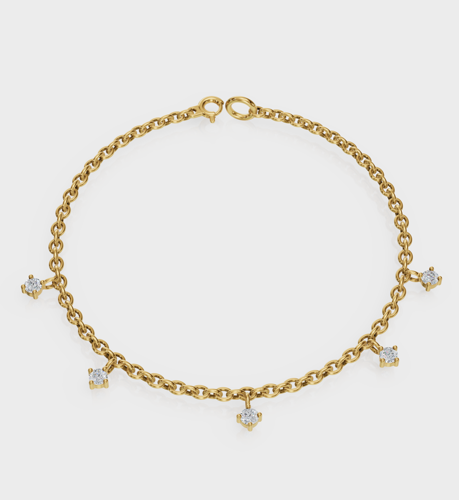 Drop Diamond Bracelet : AJJSS0315