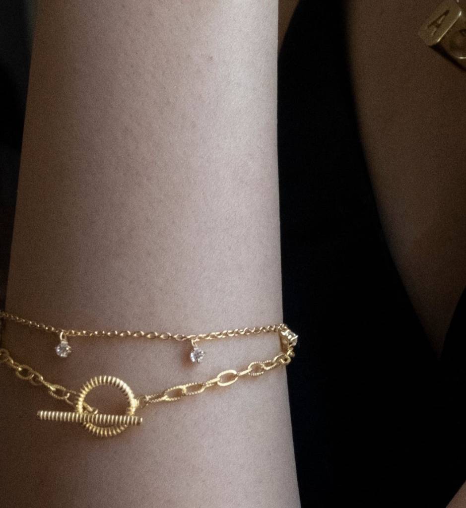 Drop Diamond Bracelet : AJJSS0315