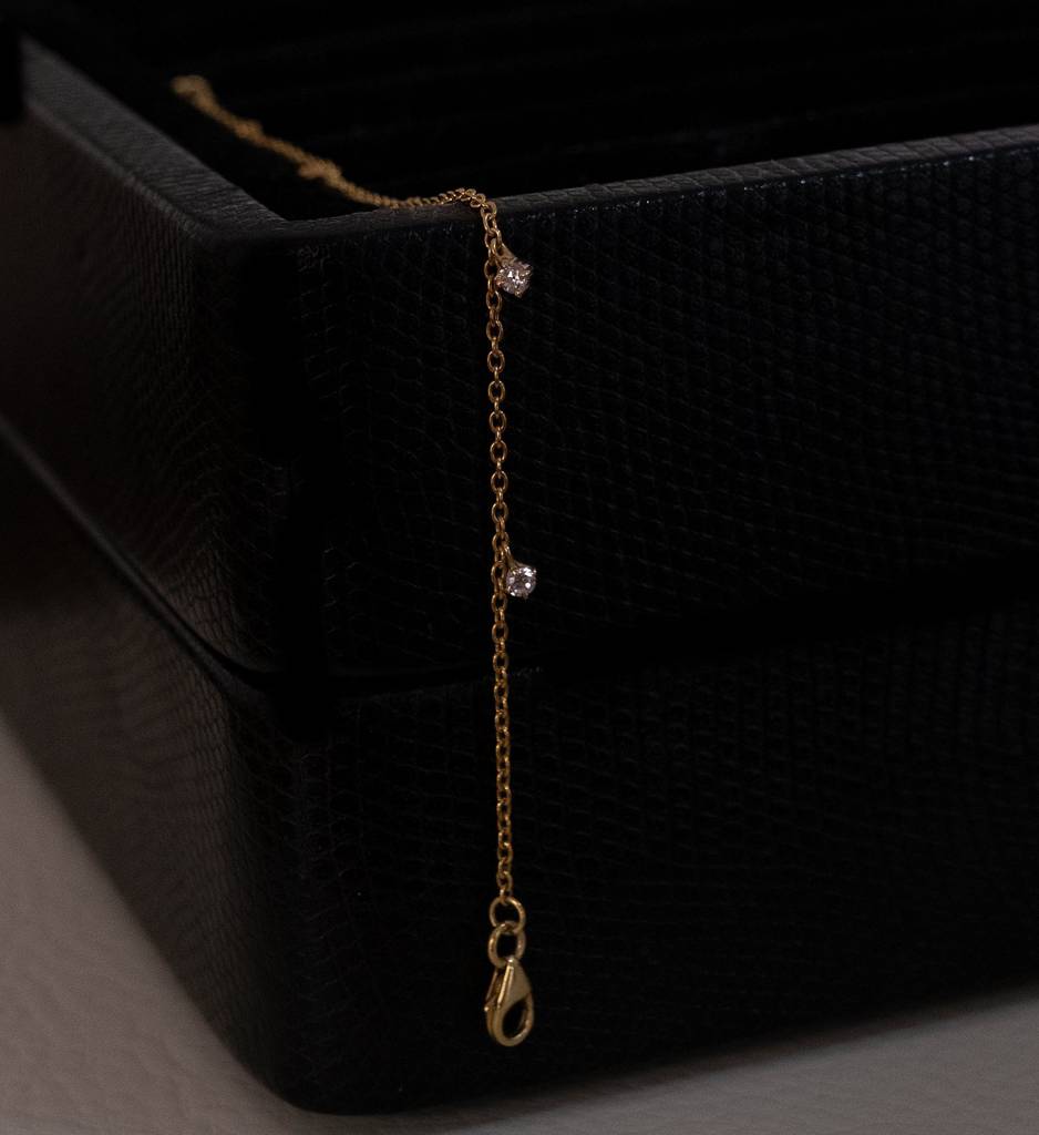 Drop Diamond Bracelet : AJJSS0315