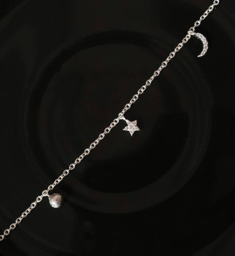 Star Moon Sun Bracelet : AJJSS0319