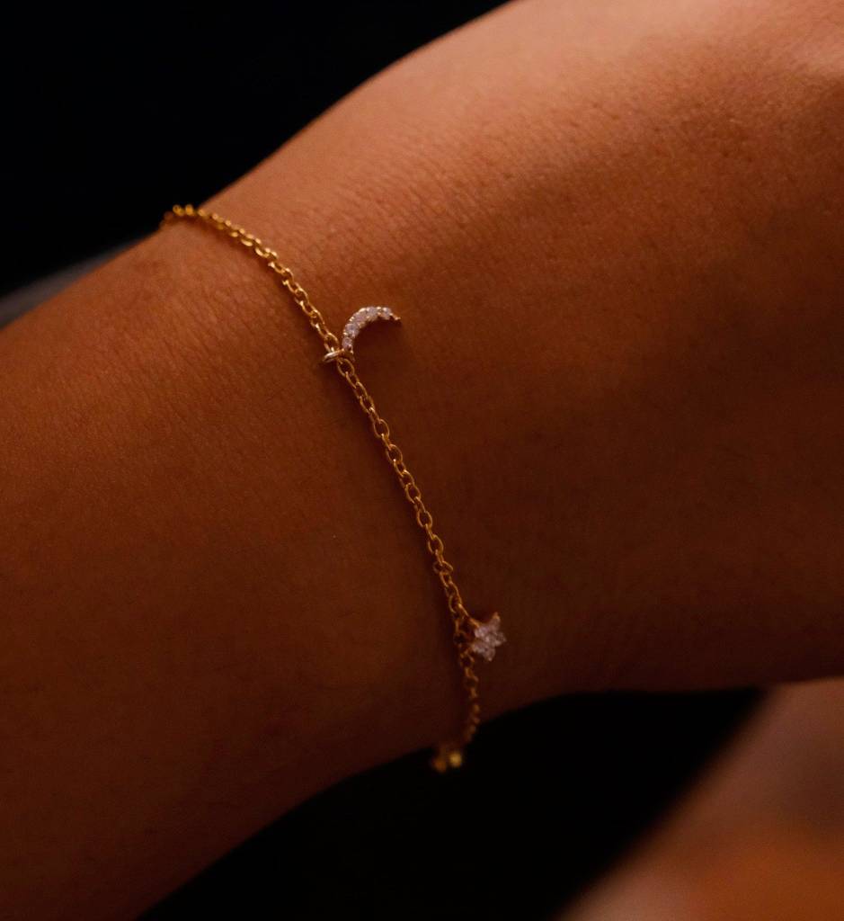 Star Moon Sun Bracelet : AJJSS0319