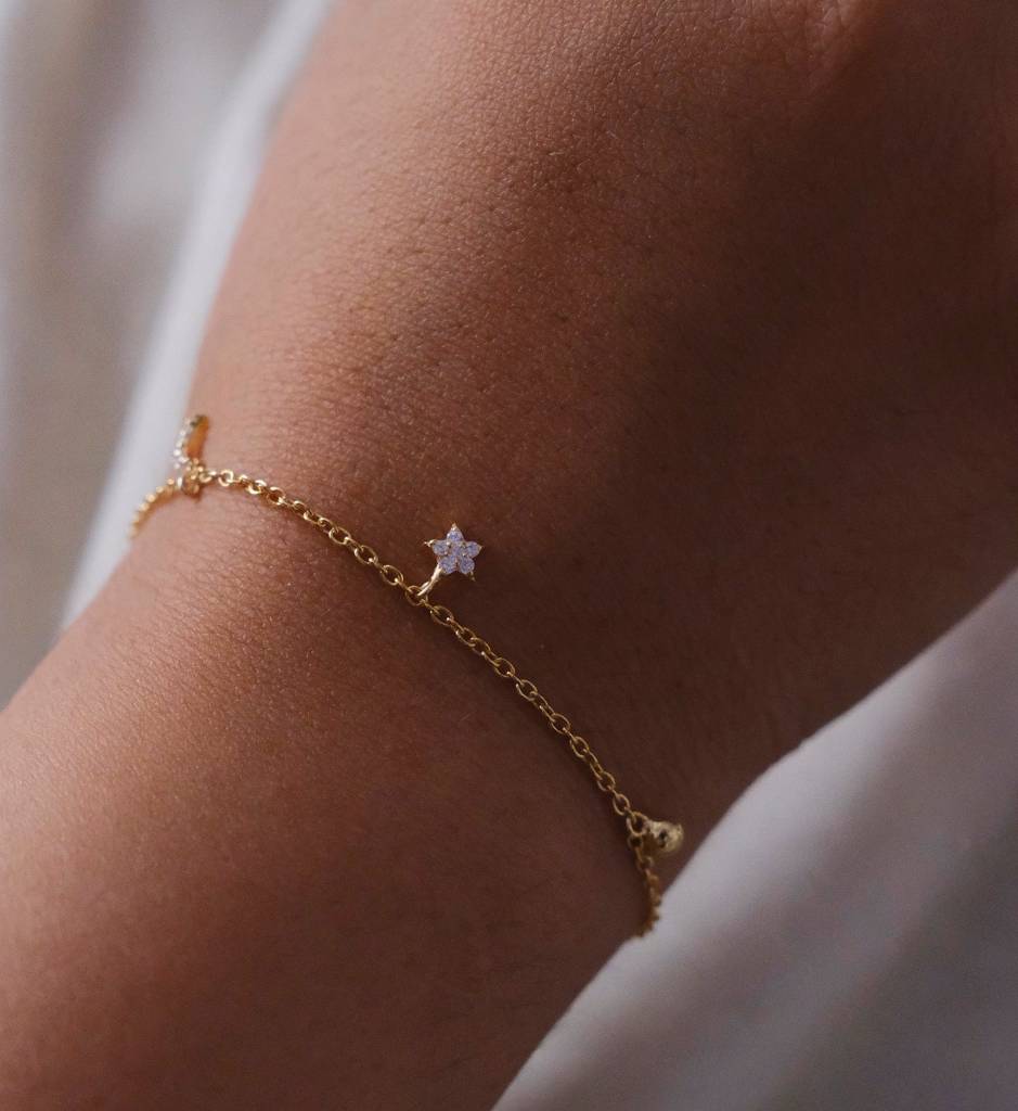 Star Moon Sun Bracelet : AJJSS0319
