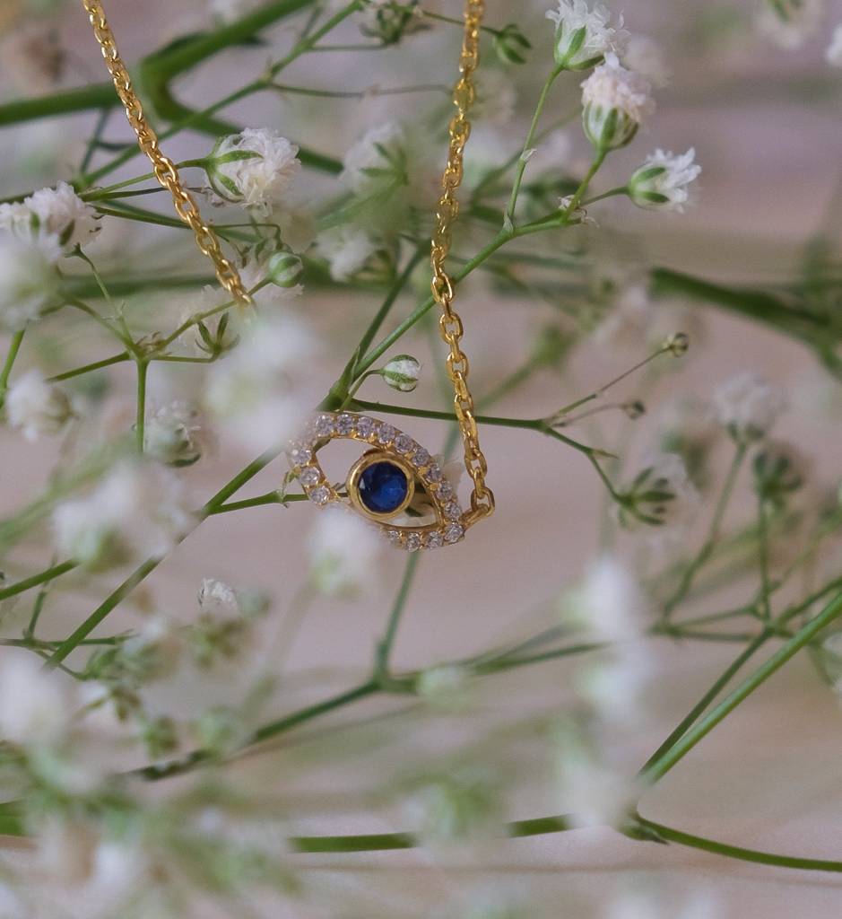 Blue Evil Eye Bracelet : AJJSS0320