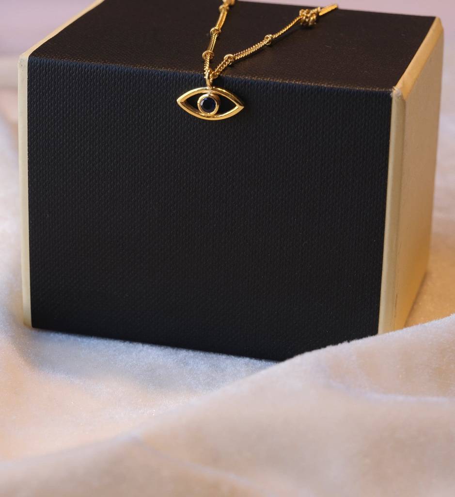 Drop Evil Eye Bracelet : AJJSS0349