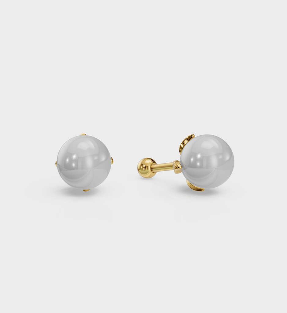 Perle Studs : AJJSS0366