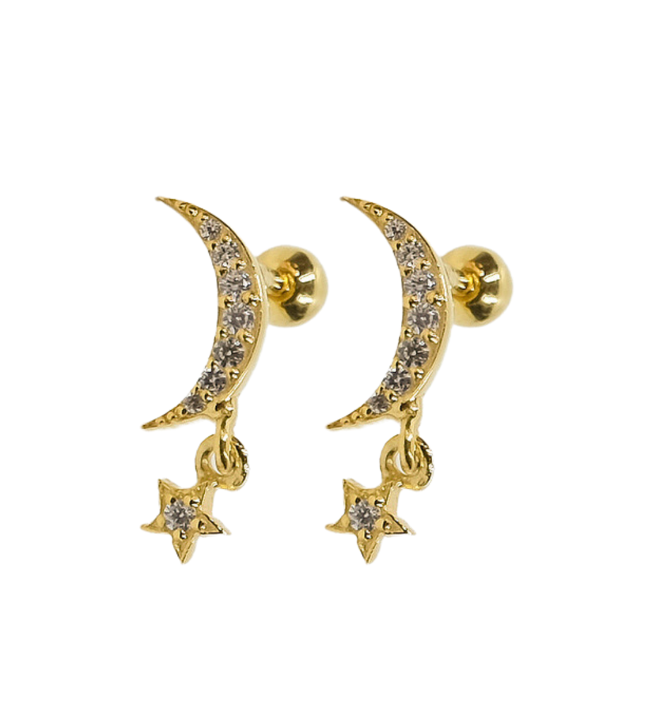 Crescent Star Stud : AJJSS0388