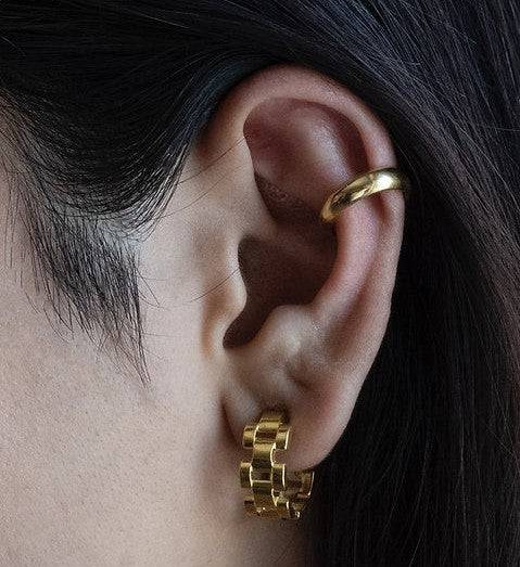 Hollow Dome Ear Cuff : AJJSS0422