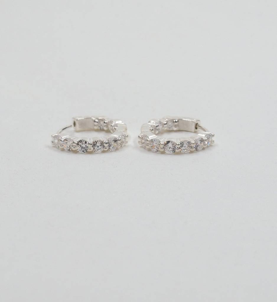 Small Round Hoop Earring : AJJSS0438