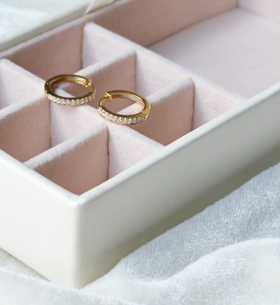 Cz Hoops Earring