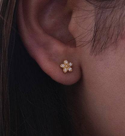 Flower Studs : AJJSS0604