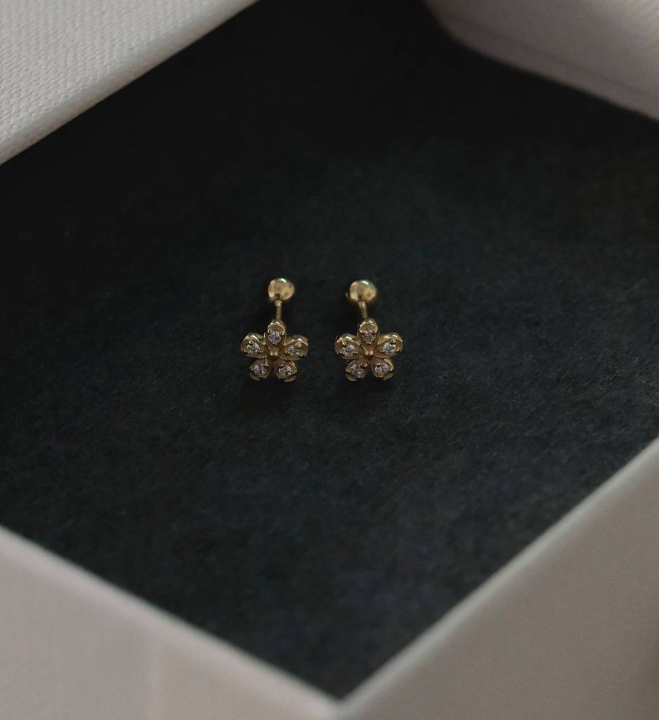 Flower Studs : AJJSS0604