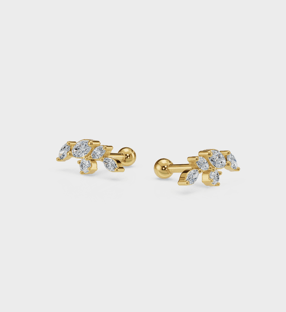 Petal Studs : AJJSS0610