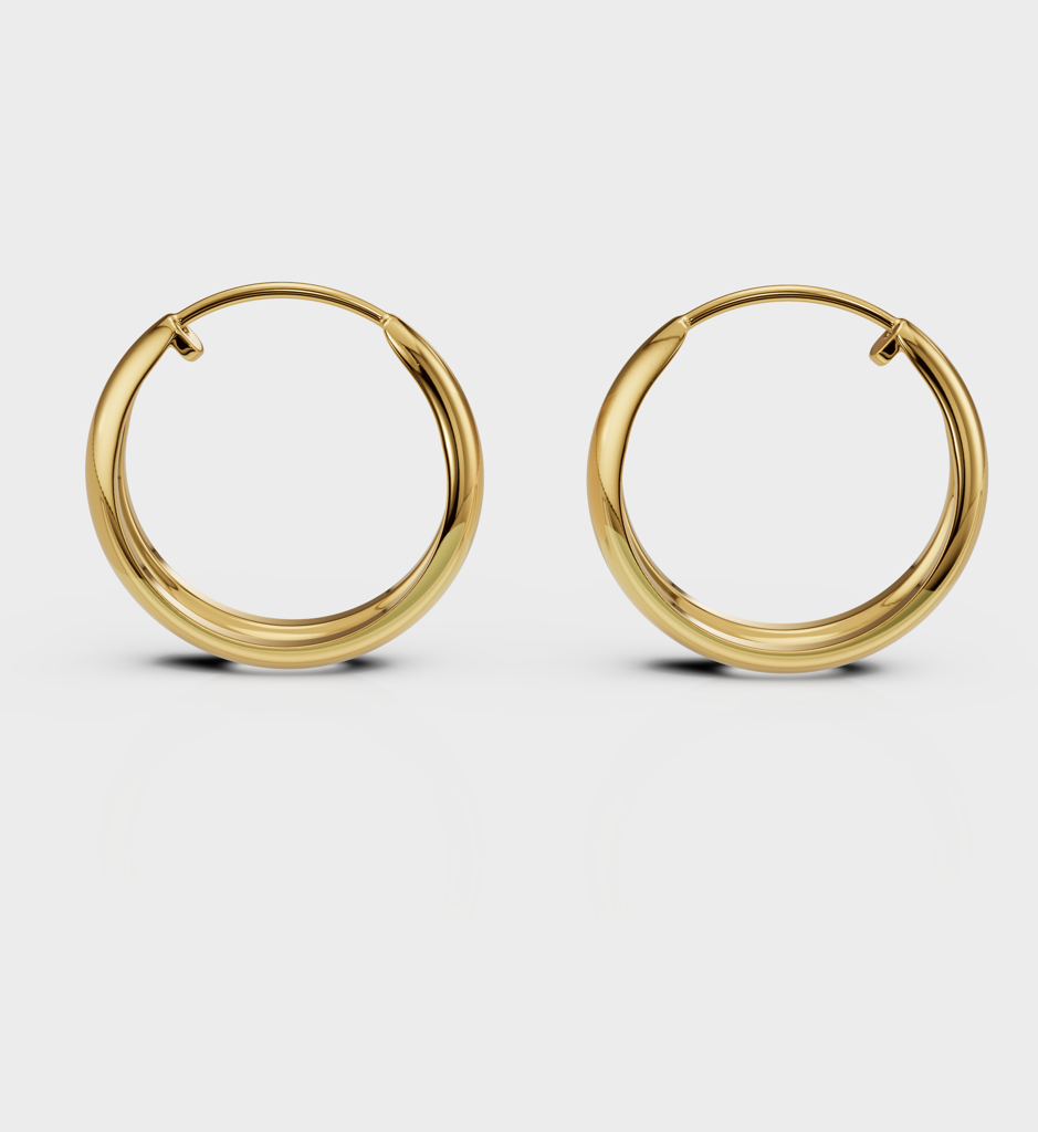 Half Cut Hoops : AJJSS0654