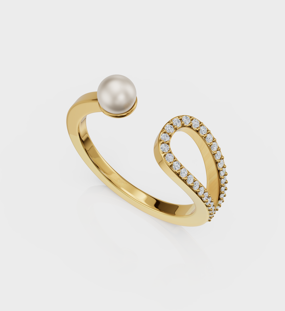 Pearl Clutch Ring : AJJSS0774