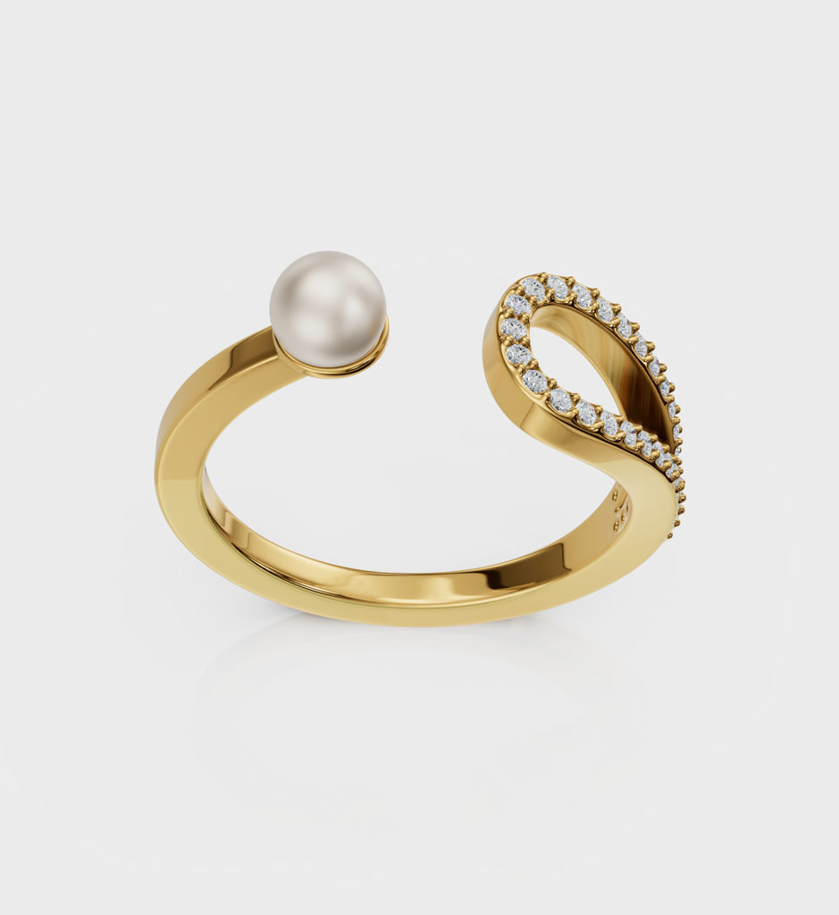Pearl Clutch Ring : AJJSS0774