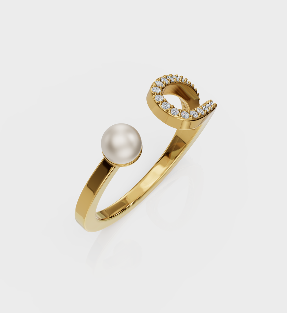 Pearl Clutch Ring : AJJSS0774