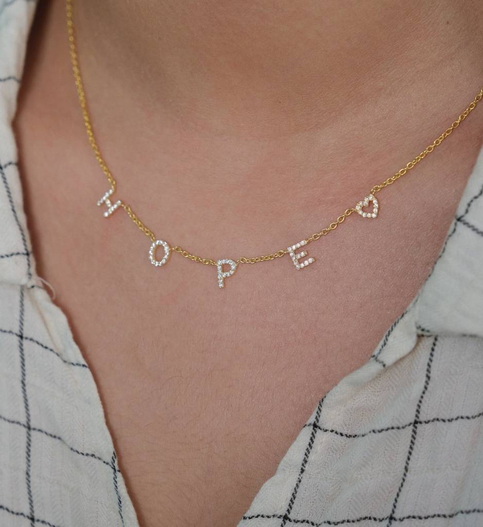 Hope Heart Necklace : AJJSS0783